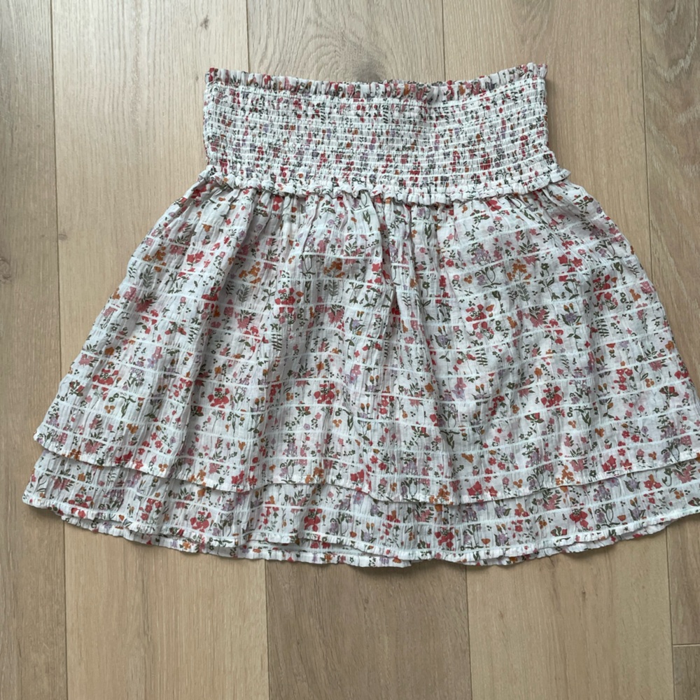 Cute Floral Mini Skirt